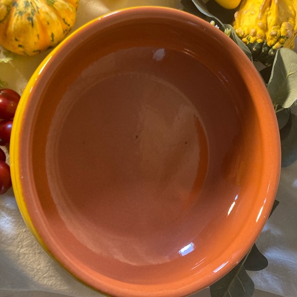Albisola 14 & 22 Italy Beautiful Yellow terracotta Cookware - Picture 11 of 16
